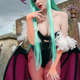 Illustration for article titled Go On, Let Morrigan Drive You Batty